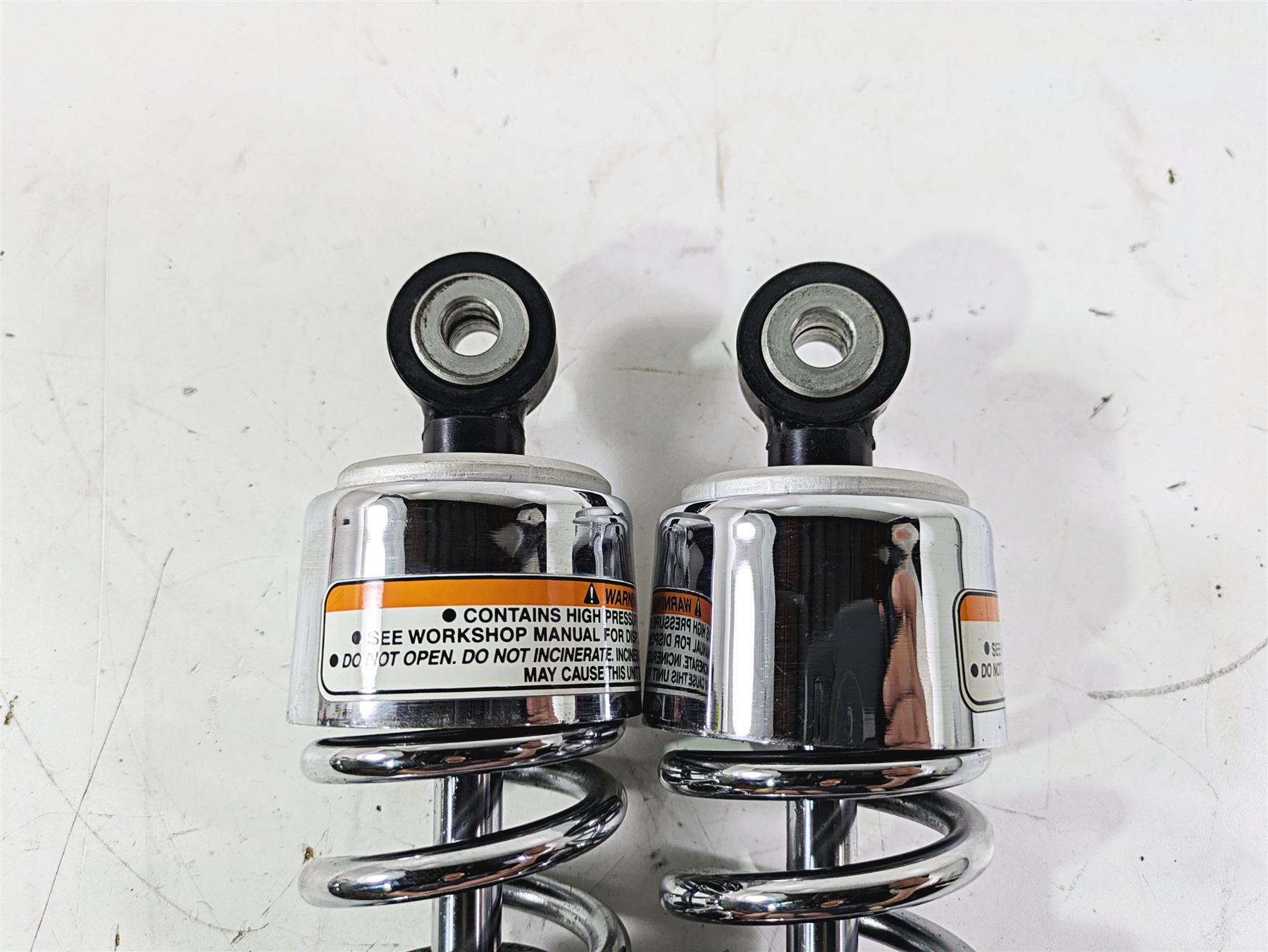 2014 Moto Guzzi California 1400 Touring Rear Shock Set OLLE 13.5" 2B001022 {{ shop.shopifyCountryName }} - Mototech271