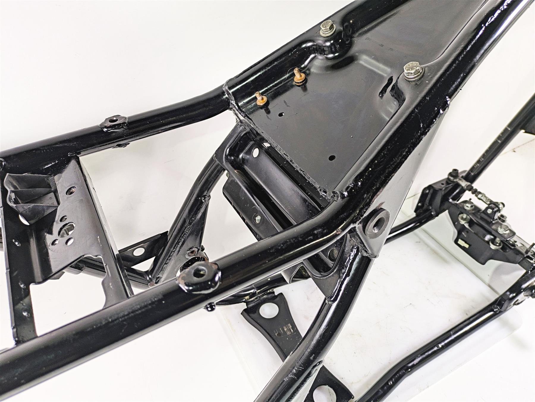2008 Harley Touring FLHTP Electra Glide Straight Main Frame Chassis With Clean Texas Title 47900-08BHP {{ shop.shopifyCountryName }} - Mototech271