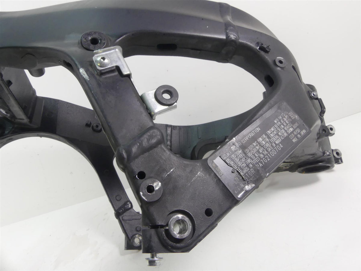 2016 Suzuki GSX-R750 Straight Main Frame Chassis With Clean Texas Title 41100-15J00-YAP {{ shop.shopifyCountryName }} - Mototech271