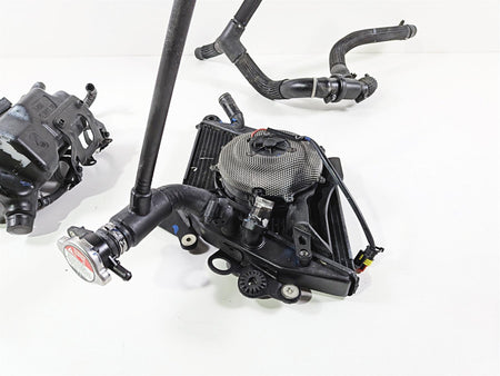2015 Ducati Diavel Dark Right Coolant Radiator Fan Set 54840881B-Mototech271
