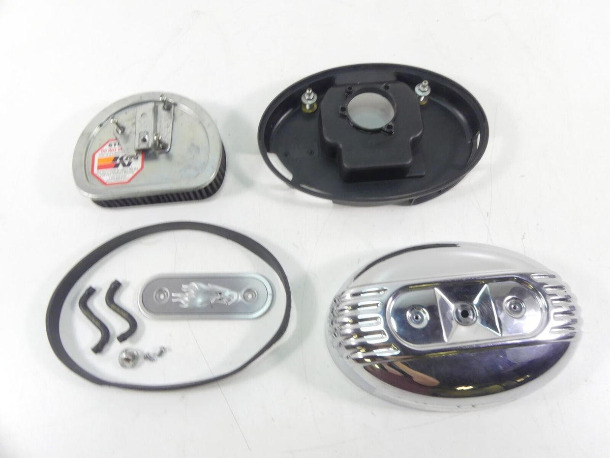 2006 Harley Touring FLHCU SE CVO Screamin Eagle Air Filter Cleaner Box 29697-02A {{ shop.shopifyCountryName }} - Mototech271