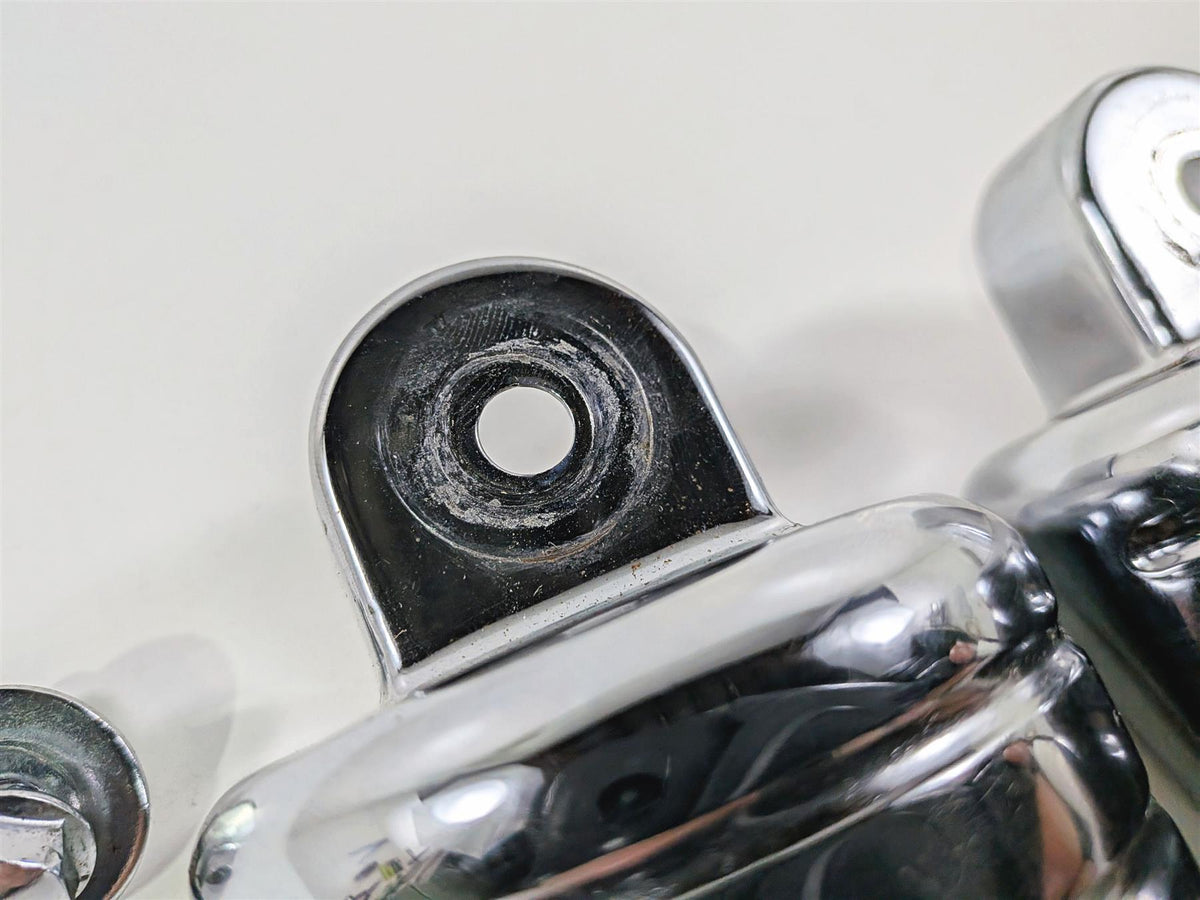 2003 Honda V-Twin VTX1800 C Kuryakyn Chrome Rear Shock Top Covers 8261 {{ shop.shopifyCountryName }} - Mototech271