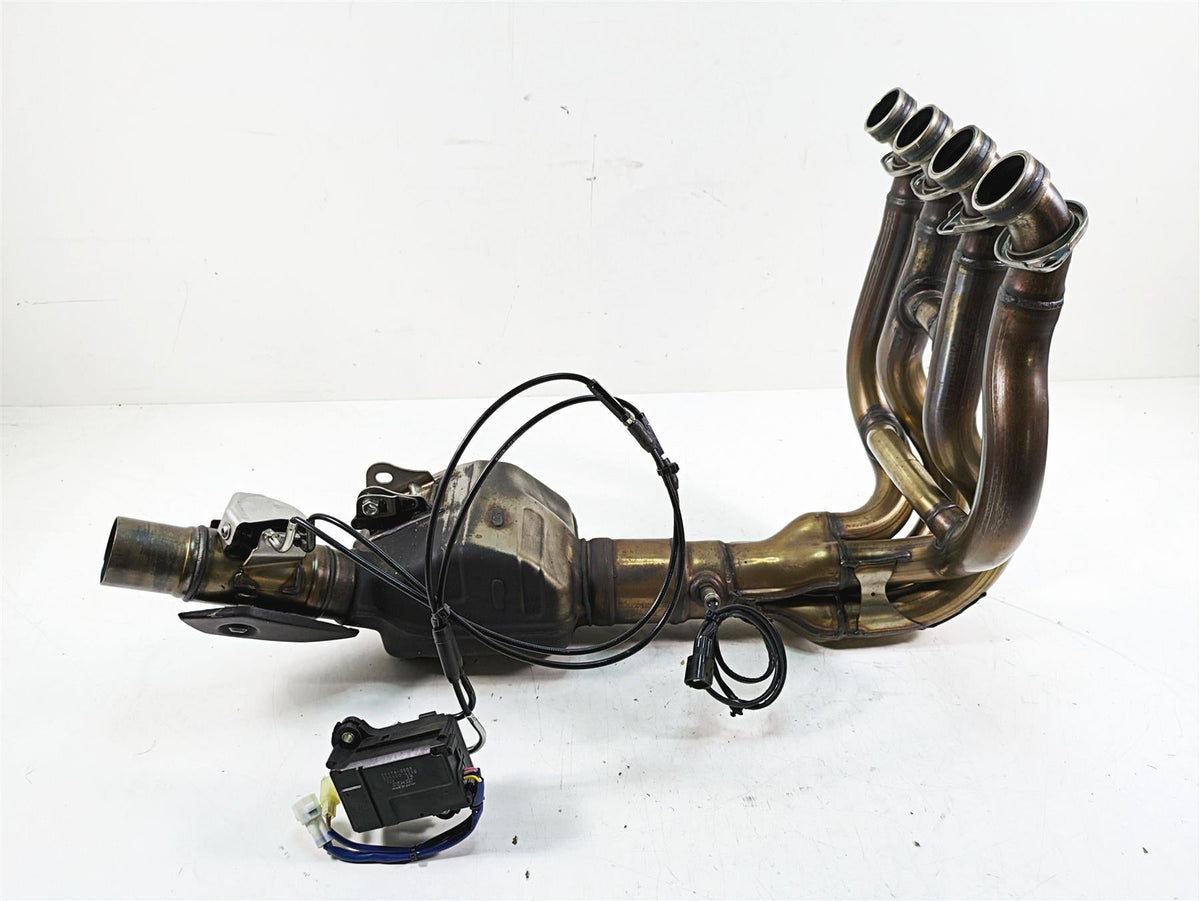 2018 Kawasaki ZX1002 Ninja H2 SX Oem Exhaust Header Pipe & Servo 39178-0311 {{ shop.shopifyCountryName }} - Mototech271