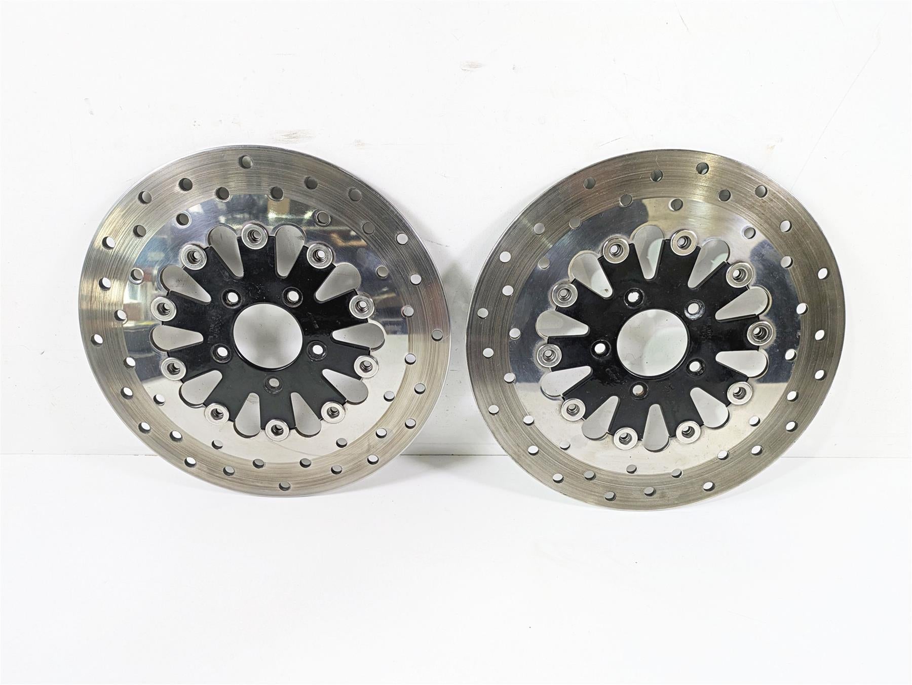 2009 Harley Touring FLHX Street Glide Front Brake Disc Rotor Set 41500048 {{ shop.shopifyCountryName }} - Mototech271