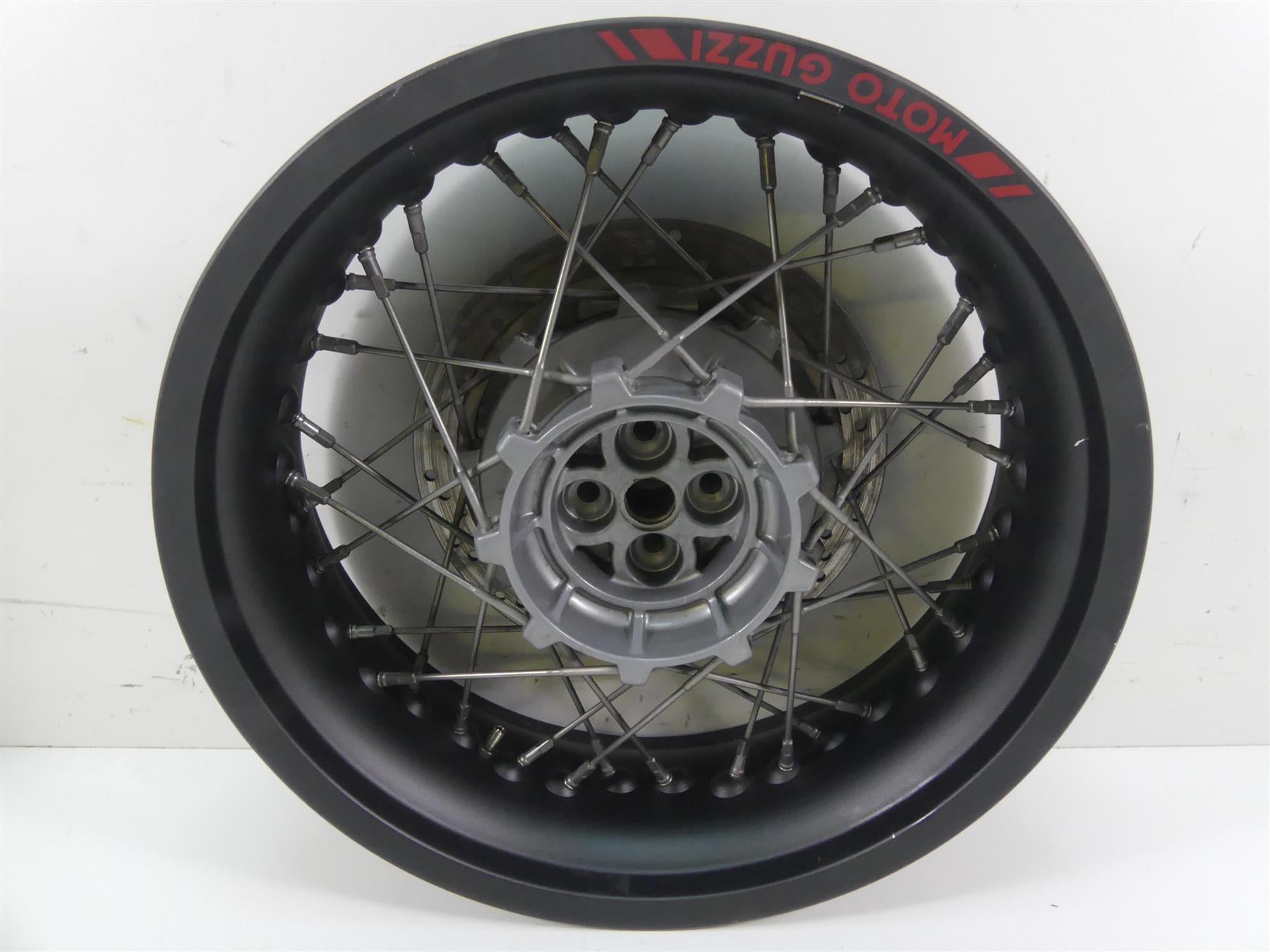 2014 Moto Guzzi Griso 1200 SE 8V Strgt Spoke Rear Spoke Wheel Rim 17x5.5 ETRTO {{ shop.shopifyCountryName }} - Mototech271