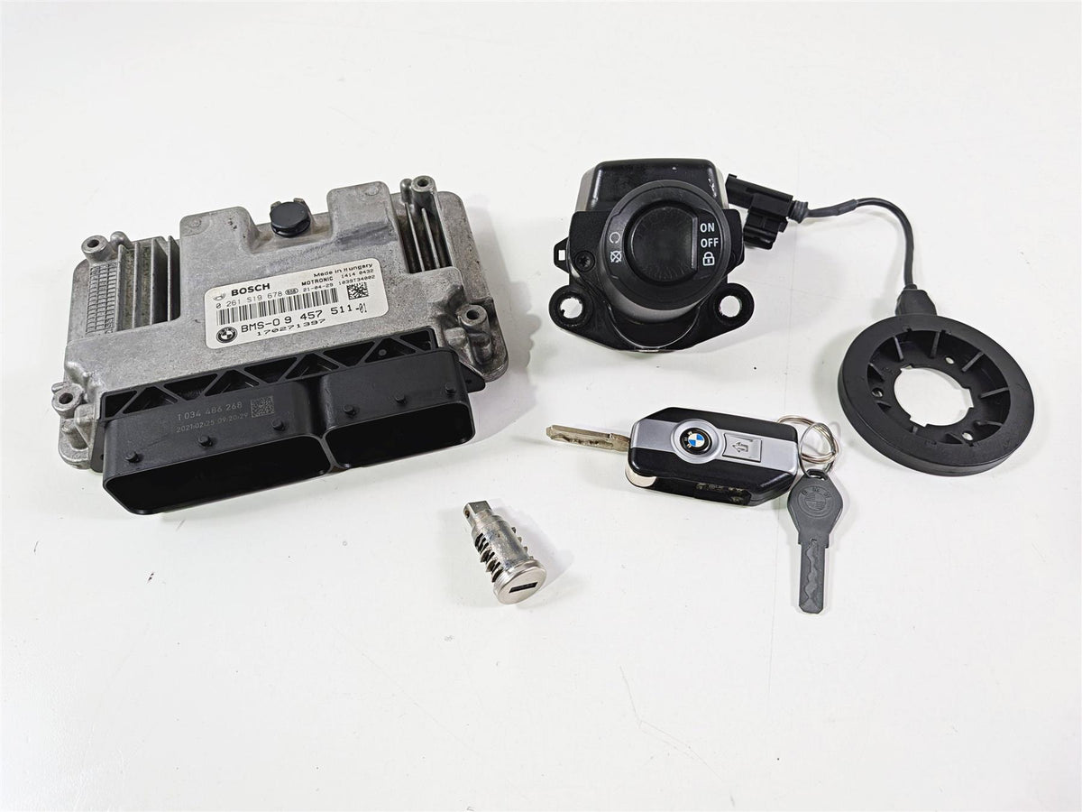 2021 BMW R1250GS K51 Adventure Cdi Ecm Handsfree Ignition Switch Key 13619457511-Mototech271