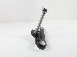 2014 Harley FXDF Dyna Fat Bob Lower Triple Tree Steering Clamp - Nice 48659-09