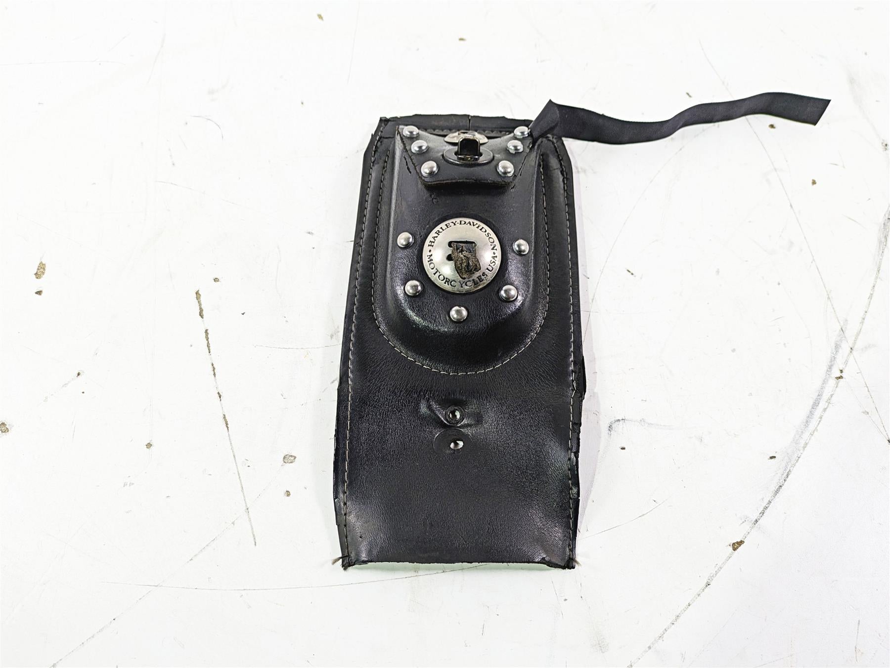 1992 Harley FLSTC Softail Heritage Leather Fuel Tank Panel Dash Bag 91407-00 {{ shop.shopifyCountryName }} - Mototech271