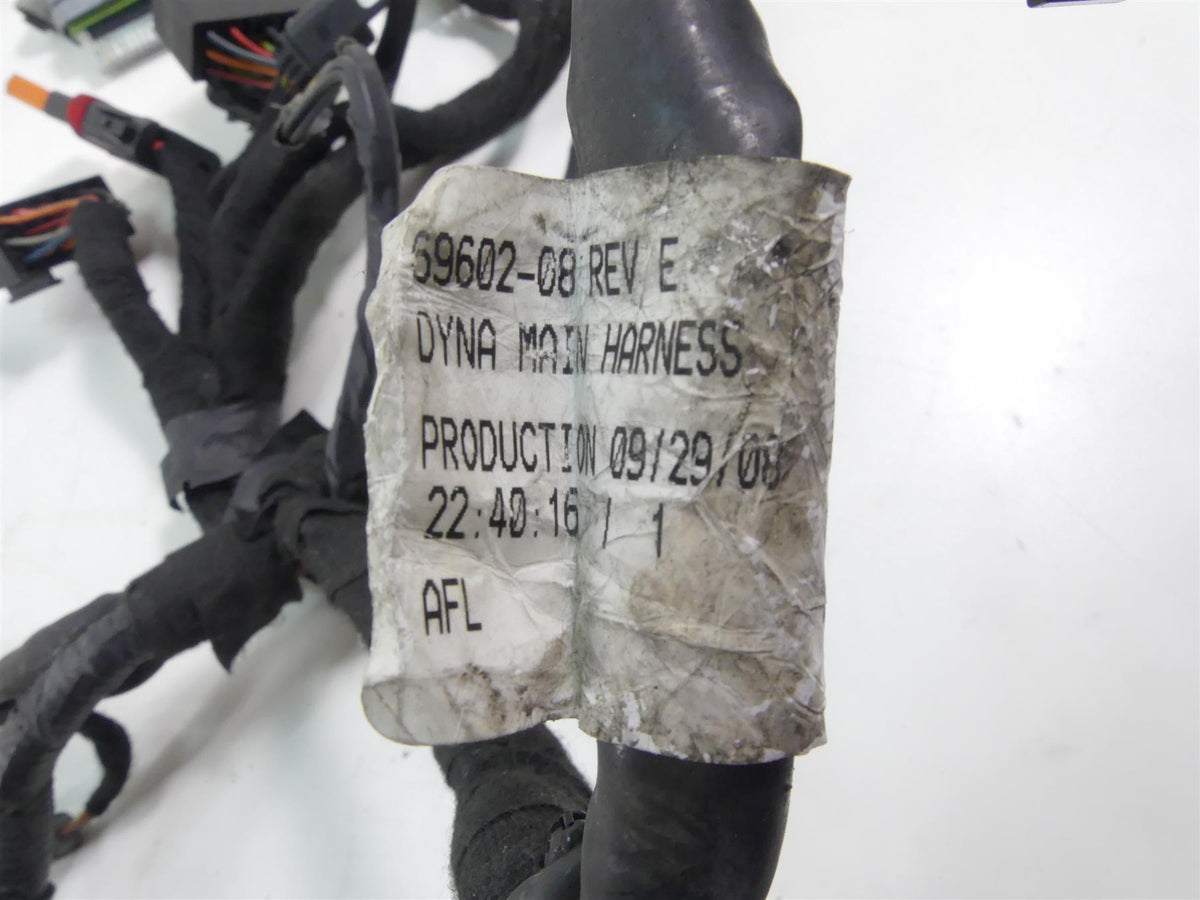 2009 Harley FXDL Dyna Low Rider Wiring Harness Loom - Cuts 69602-08 {{ shop.shopifyCountryName }} - Mototech271