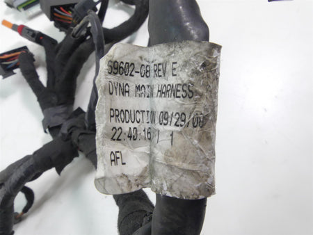2009 Harley FXDL Dyna Low Rider Wiring Harness Loom - Cuts 69602-08 {{ shop.shopifyCountryName }} - Mototech271
