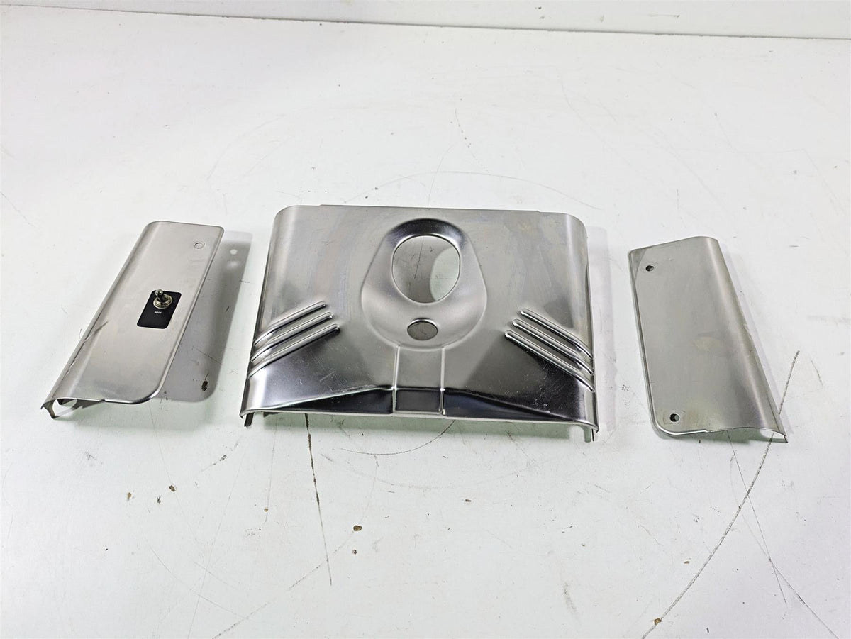 2008 Harley FLSTC 105TH Softail Heritage Headlight Head Lamp Cover Set 67808-86 {{ shop.shopifyCountryName }} - Mototech271