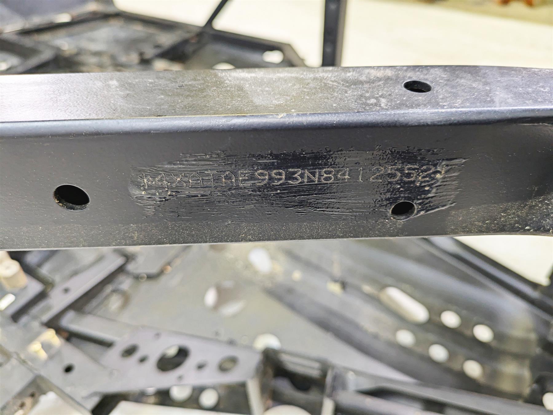 2022 Polaris Ranger 1000 Premium Straight Main Frame Chassis With Texas Salvage Title 2209899 2212422 {{ shop.shopifyCountryName }} - Mototech271