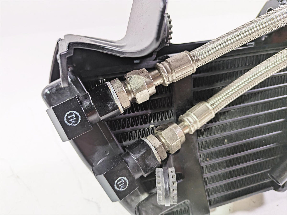 2016 Ducati Monster 1200 S Oil Cooler & Lines & Cover READ 54810461B {{ shop.shopifyCountryName }} - Mototech271