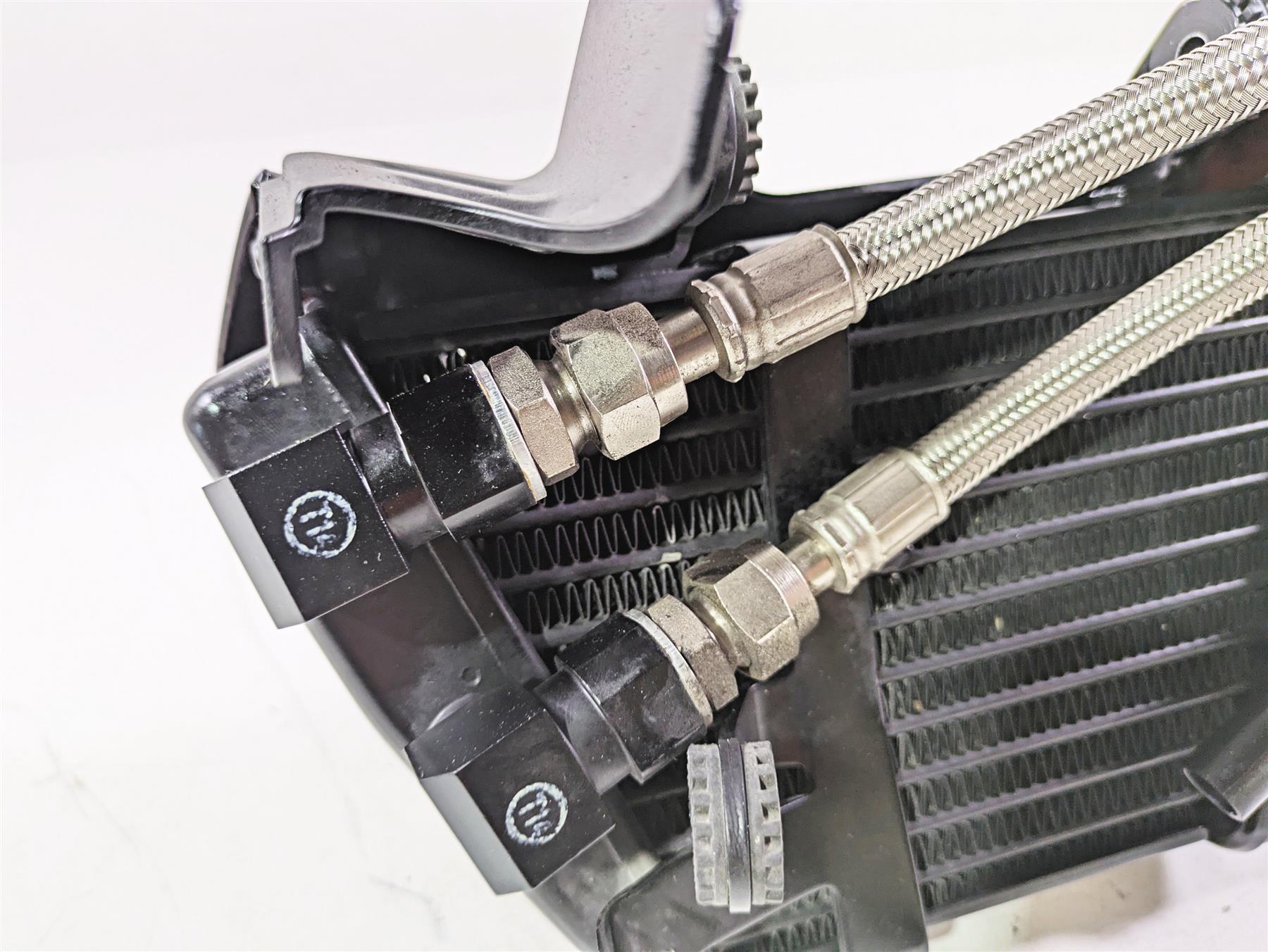 2016 Ducati Monster 1200 S Oil Cooler & Lines & Cover READ 54810461B {{ shop.shopifyCountryName }} - Mototech271