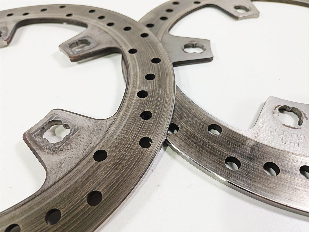 2014 Harley Touring FLHTK Electra Glide Front Brake Rotor Discs 4.75mm 41500017-Mototech271
