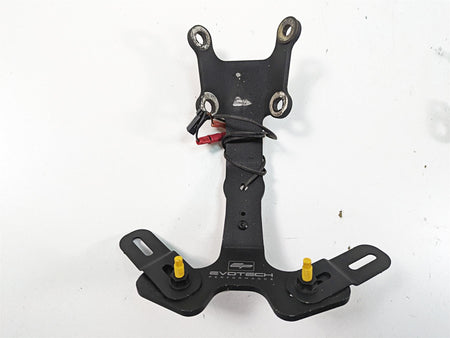2011 Ducati Hypermotard 1100 Evo SP Evotech Tail Tidy License Plate Holder Kit {{ shop.shopifyCountryName }} - Mototech271