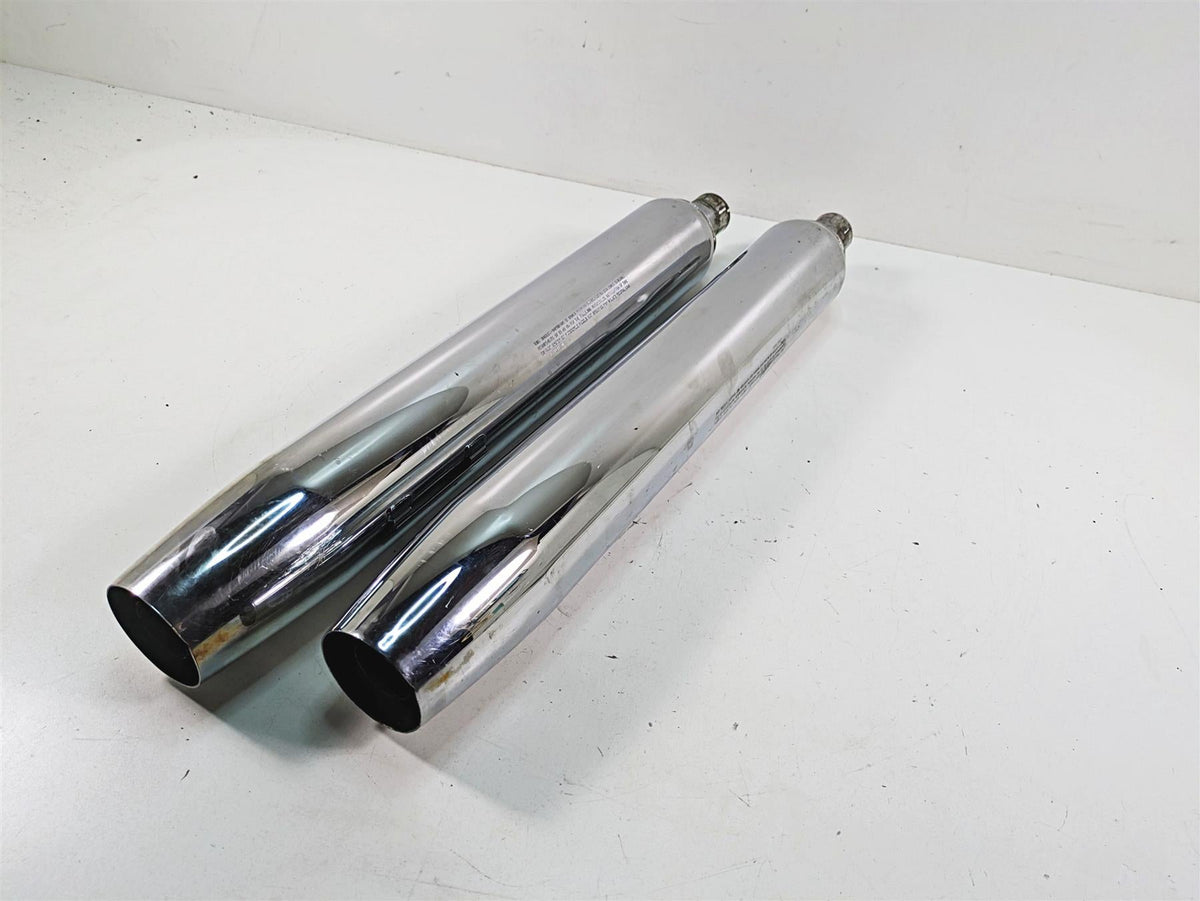 2005 Harley Touring FLHTCUI Electra Glide Oem Exhaust Muffler Pipe Set 65846-07 {{ shop.shopifyCountryName }} - Mototech271