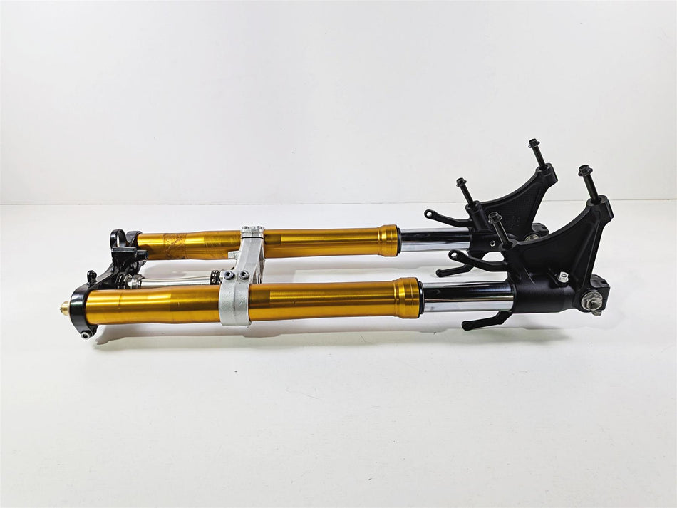 2008 Yamaha YZF R1 RN19 Gold Front Fork Leg Triple Tree Set 4C8-23102-00-00 {{ shop.shopifyCountryName }} - Mototech271