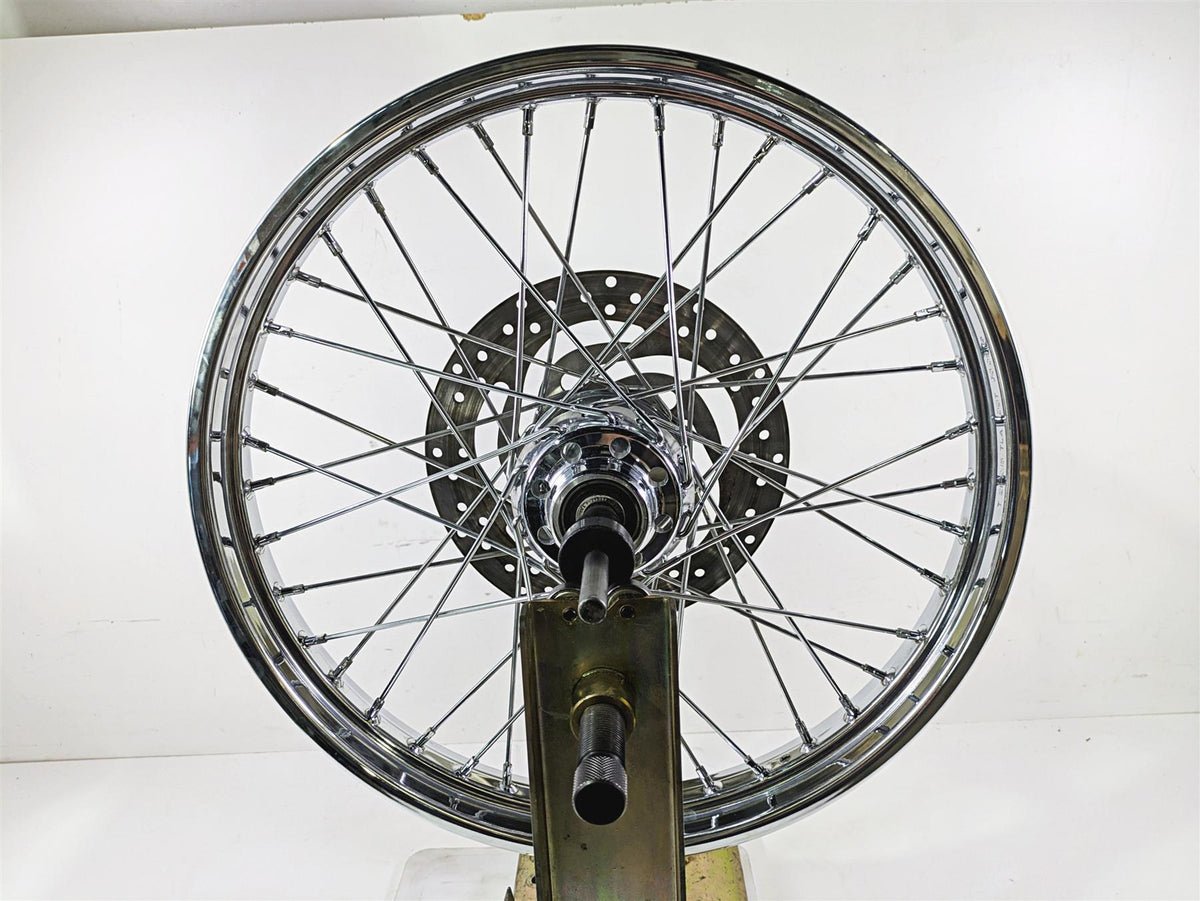 2004 Harley Softail FXSTDI Deuce Straight Front Wheel Rim Spoke 21x2.15 43671-05 {{ shop.shopifyCountryName }} - Mototech271