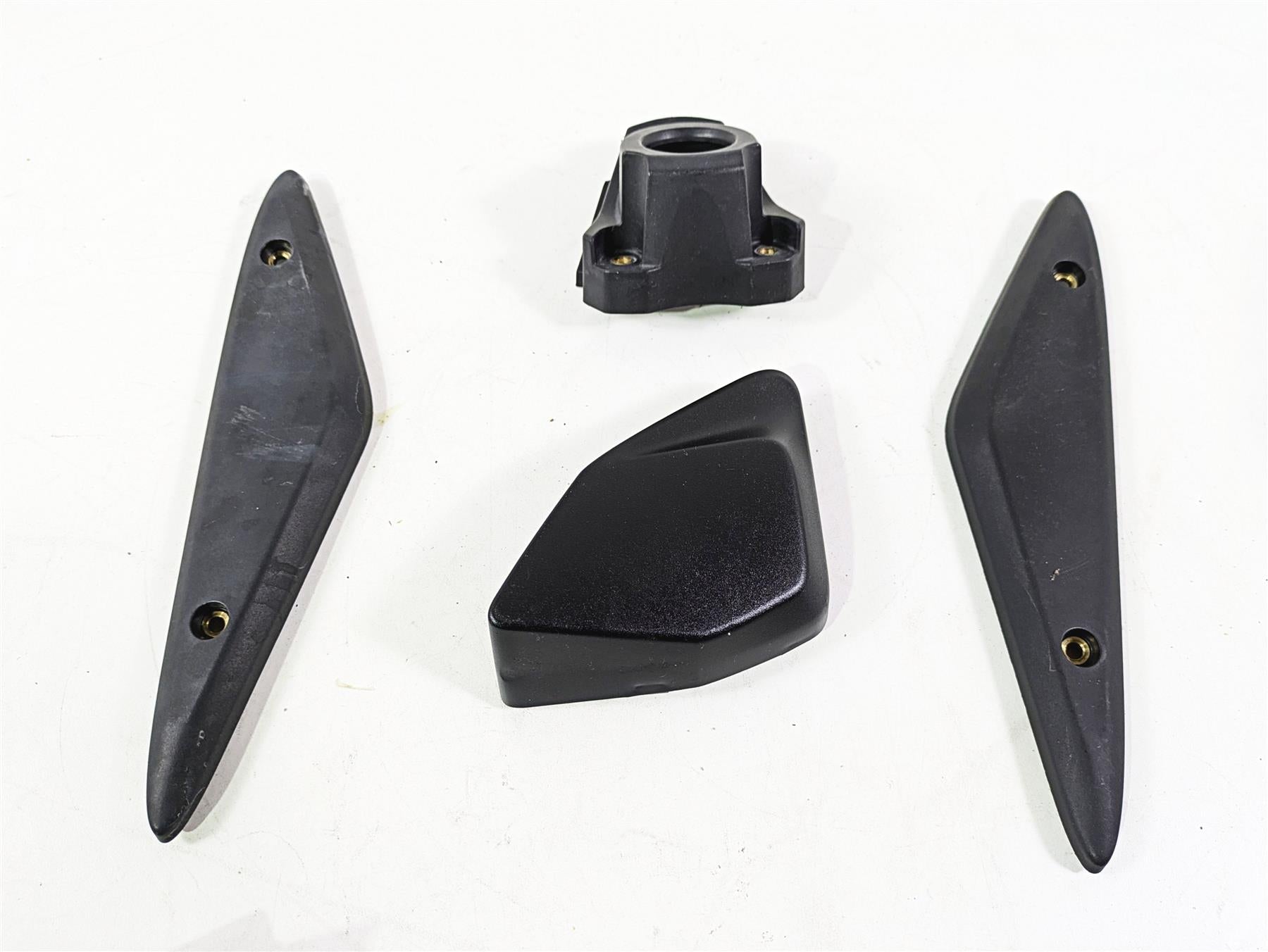 2013 Ducati Hyperstrada 821 Black Molded Infill Ignition Cover Fairing Set {{ shop.shopifyCountryName }} - Mototech271