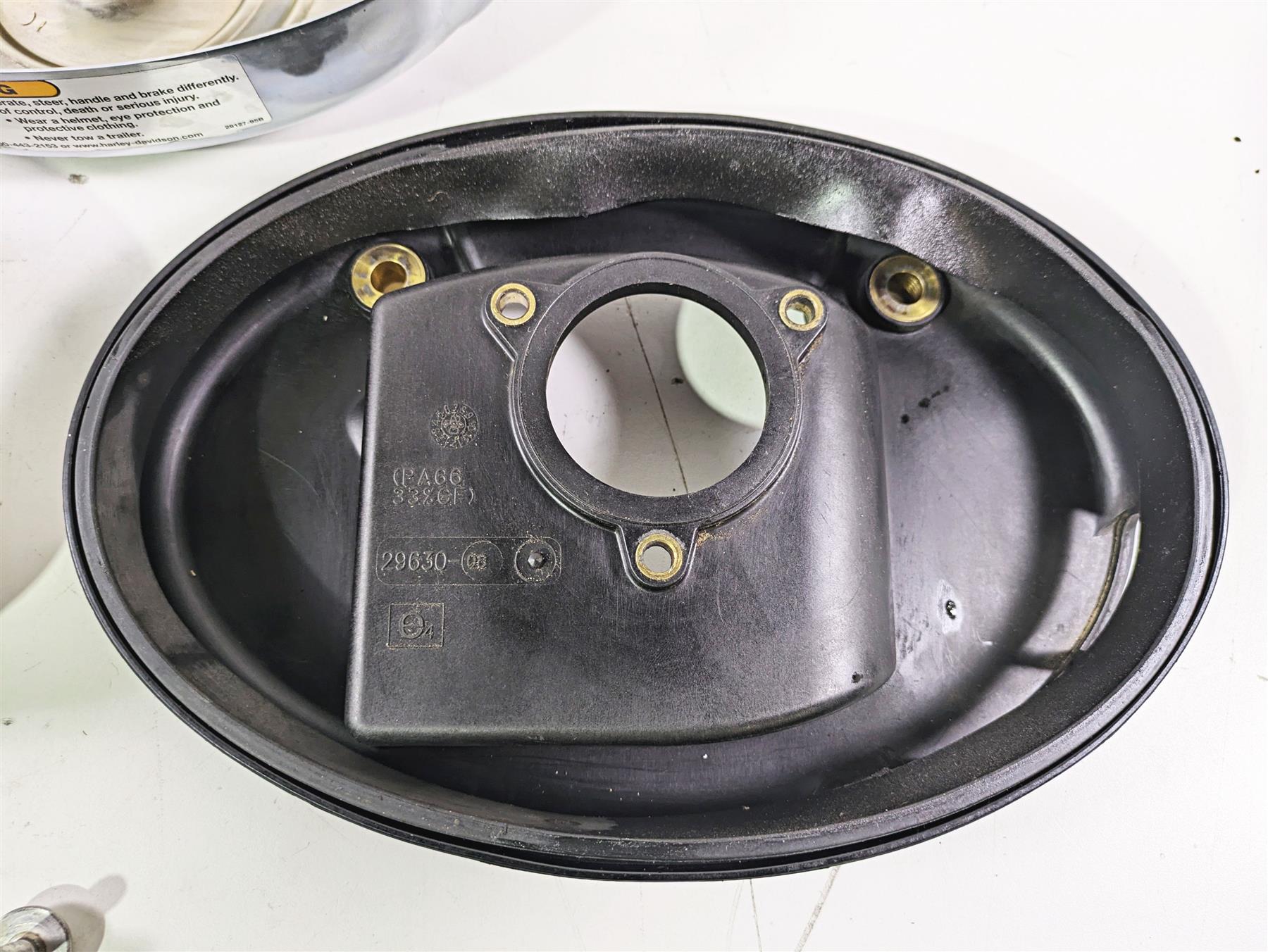 2008 Harley Touring FLHTP Electra Glide Air Cleaner Breather Filter 29630-08A {{ shop.shopifyCountryName }} - Mototech271