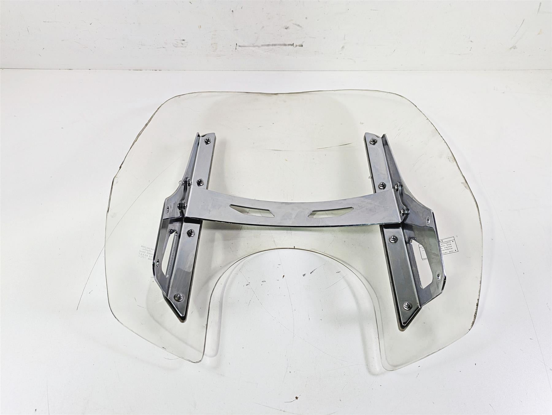 2008 Yamaha XVS1300 V-Star Tourer Wind Shield Screen & Mounts 3D8-F83H0-V0-00 {{ shop.shopifyCountryName }} - Mototech271