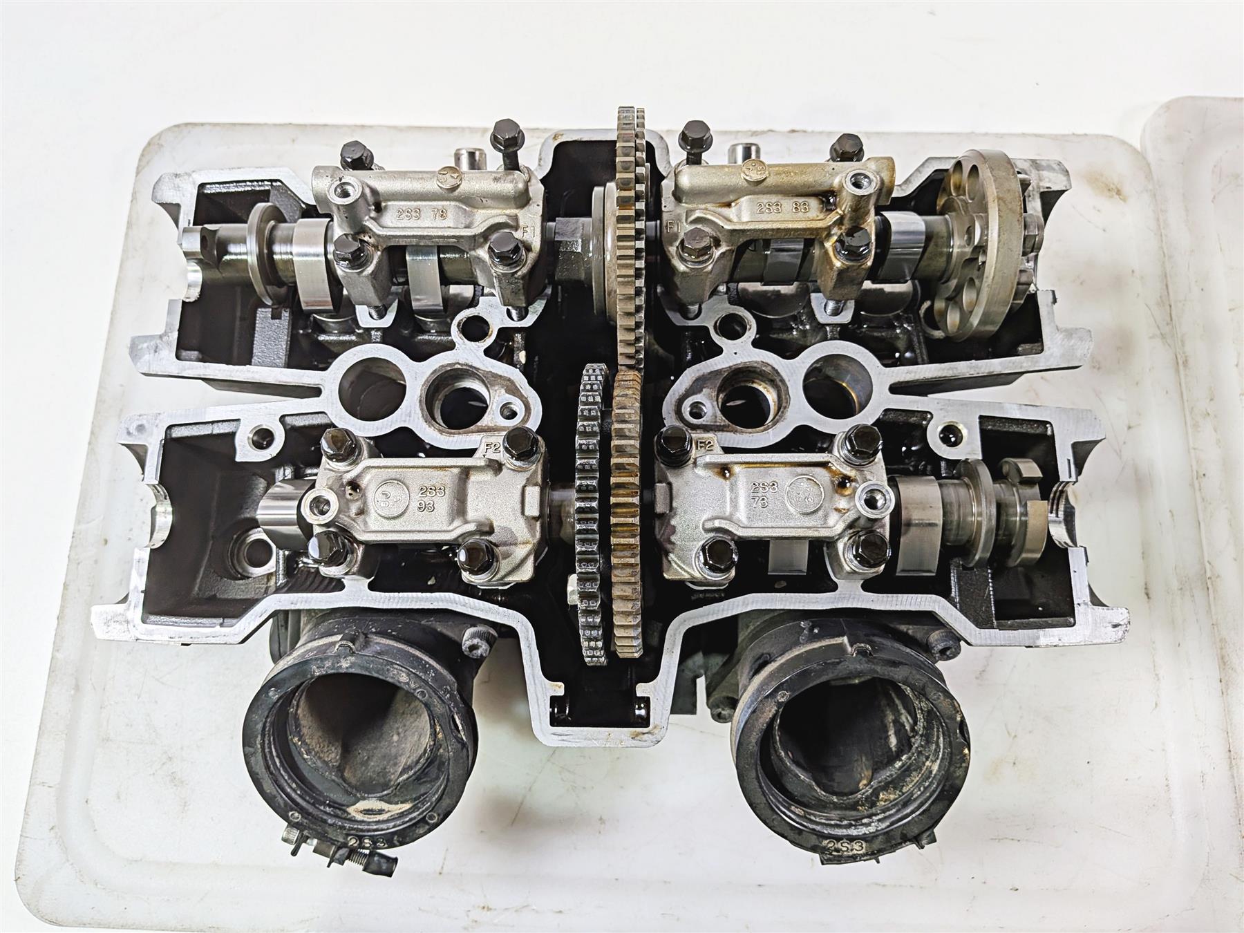 2009 Yamaha VMX17 V-Max 1700 Engine Cylinder Head Set - Read 2S3-11103-09-Mototech271