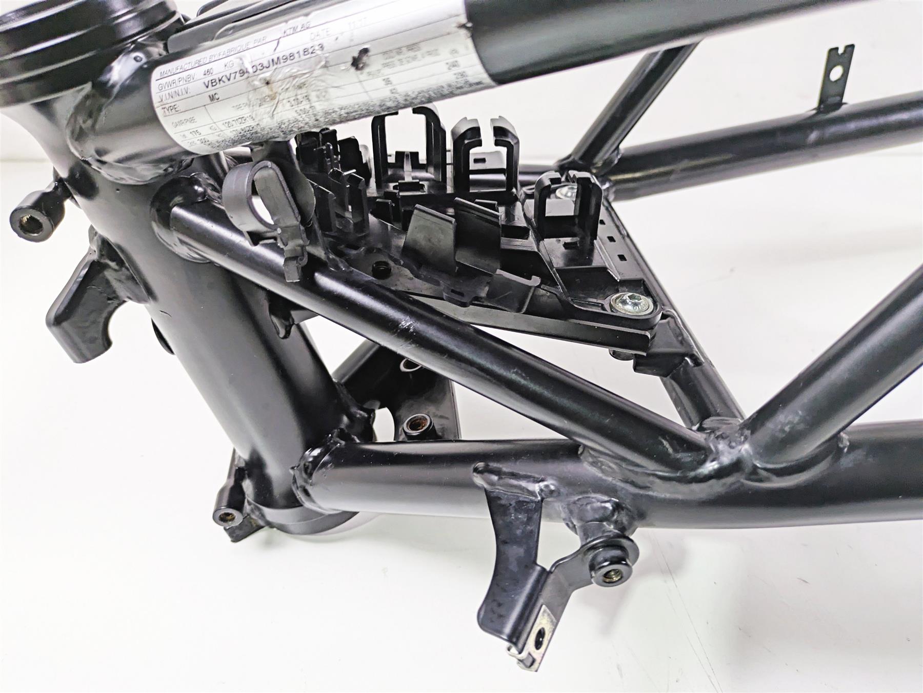 2018 KTM 1290 Super Adv S Straight Main Black Frame Chassis With Clean Virginia Title 6070300100033 {{ shop.shopifyCountryName }} - Mototech271