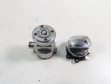 2009 Harley Dyna FXDFSE CVO Fat Bob Ignition Switch + Steering Lock VIN 71475-06 {{ shop.shopifyCountryName }} - Mototech271