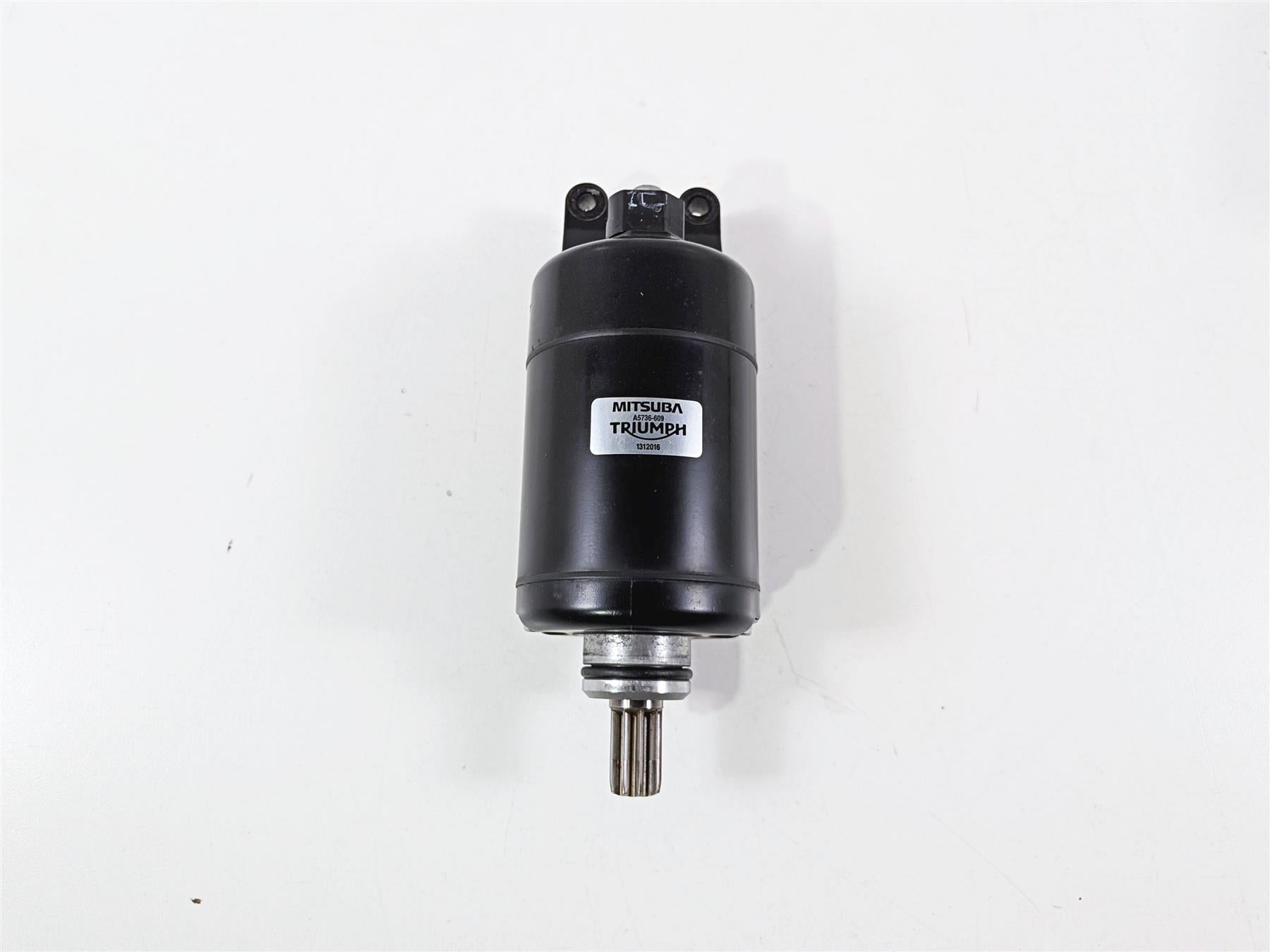 2019 Triumph Speed Triple RS 1050 Engine Starter Motor Mitsuba T1312016 {{ shop.shopifyCountryName }} - Mototech271