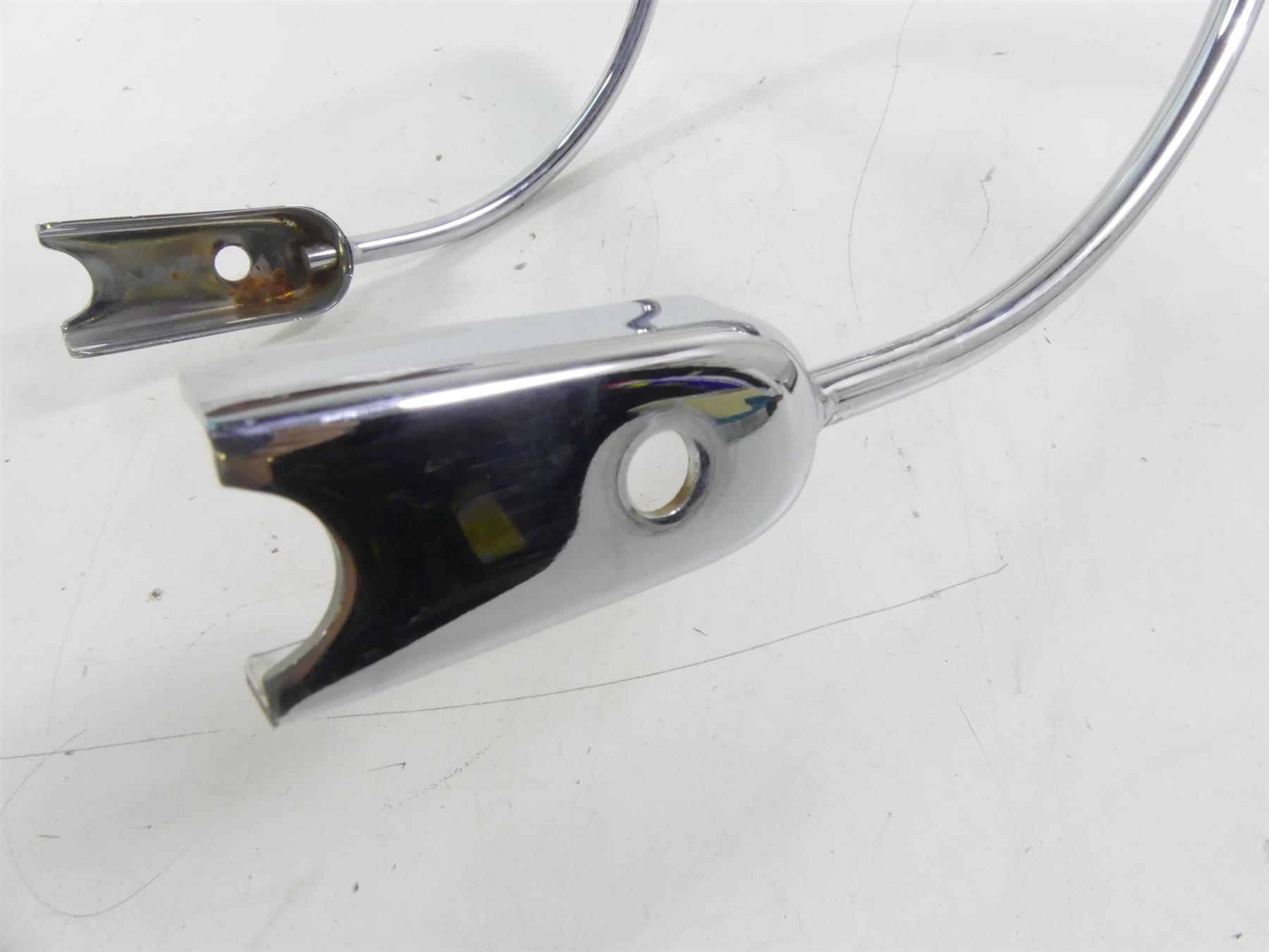 2005 Harley FXDWGI Dyna Wide Glide Rear Chrome Luggage Rack {{ shop.shopifyCountryName }} - Mototech271