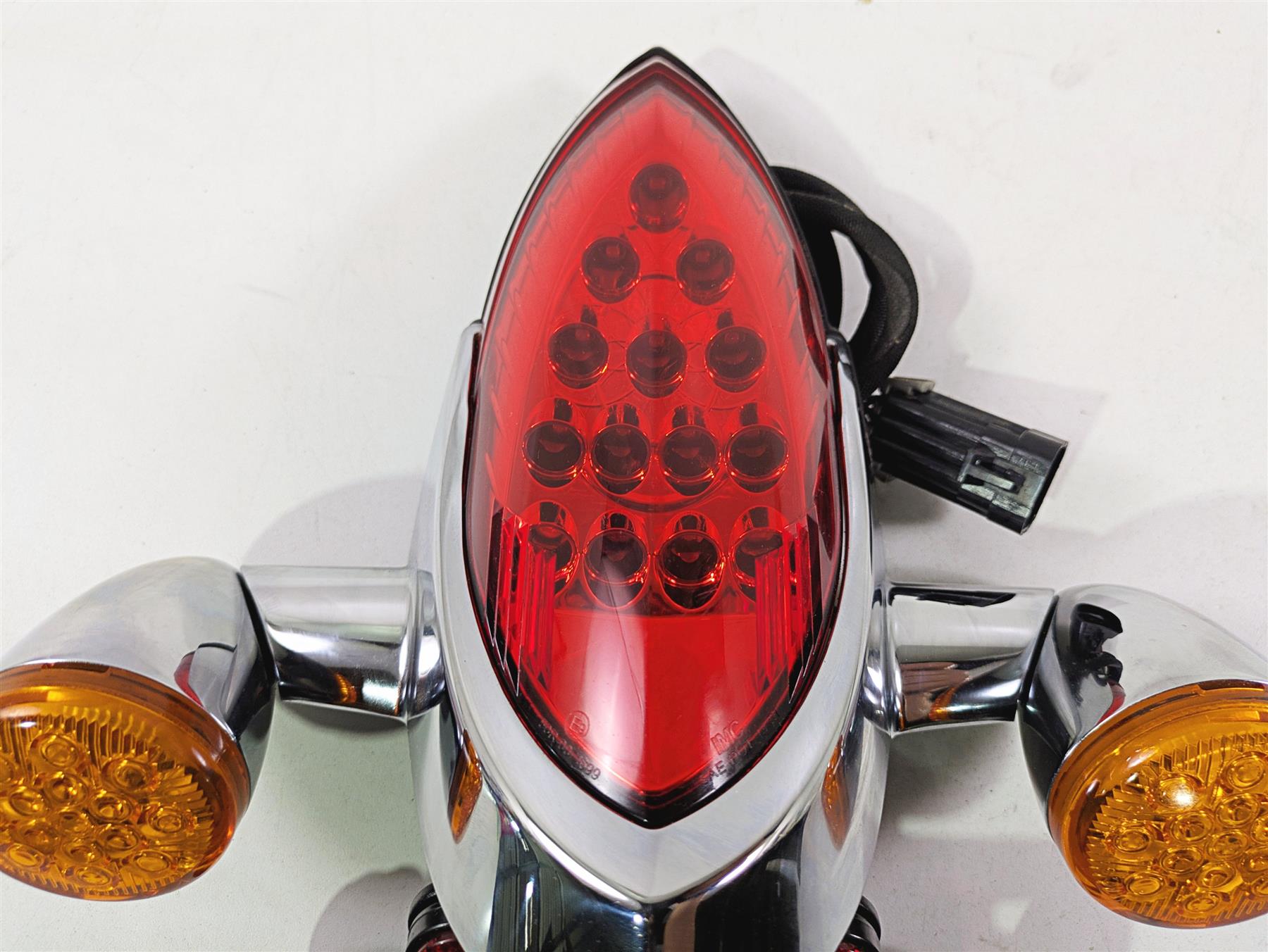 2017 Indian Chieftain Limited Taillight Blinker Plate Holder Set Chrome 5138445 {{ shop.shopifyCountryName }} - Mototech271