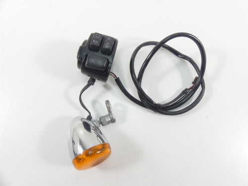 2017 Harley Dyna FXDB Street Bob Left Hand Control Switch & Blinker 71500372A | Mototech271
