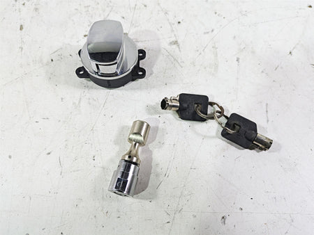 2005 Harley Softail FLSTFSE CVO Fat Boy Ignition Switch Key Lock Set 71450-04 {{ shop.shopifyCountryName }} - Mototech271