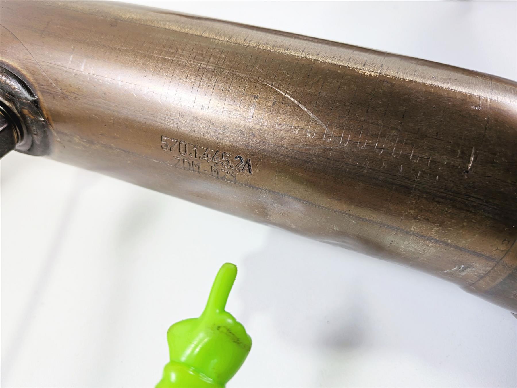 2019 Ducati 959 Panigale Stock Exhaust Header & Heat Shield Set 57014452A {{ shop.shopifyCountryName }} - Mototech271