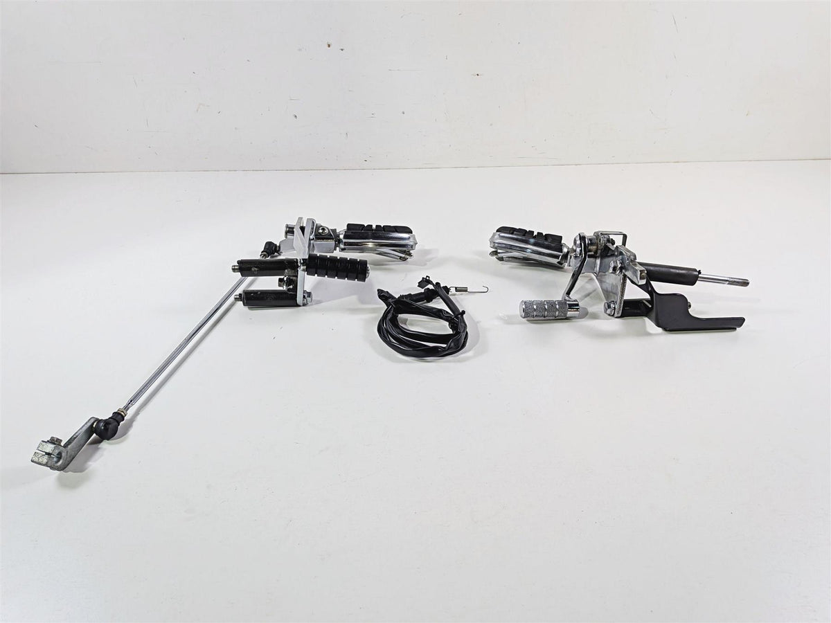 2003 Honda V-Twin VTX1800 C Front Foot Peg Shifter Brake Pedal Set 50615-MCH-C10 {{ shop.shopifyCountryName }} - Mototech271
