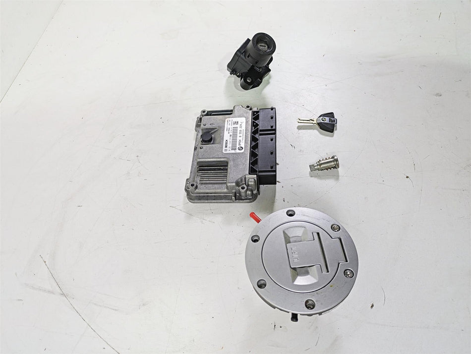 2016 BMW R1200RS K54 Cdi Ecu Ecm Module Ignition Switch Key Lock Set 8559224 {{ shop.shopifyCountryName }} - Mototech271