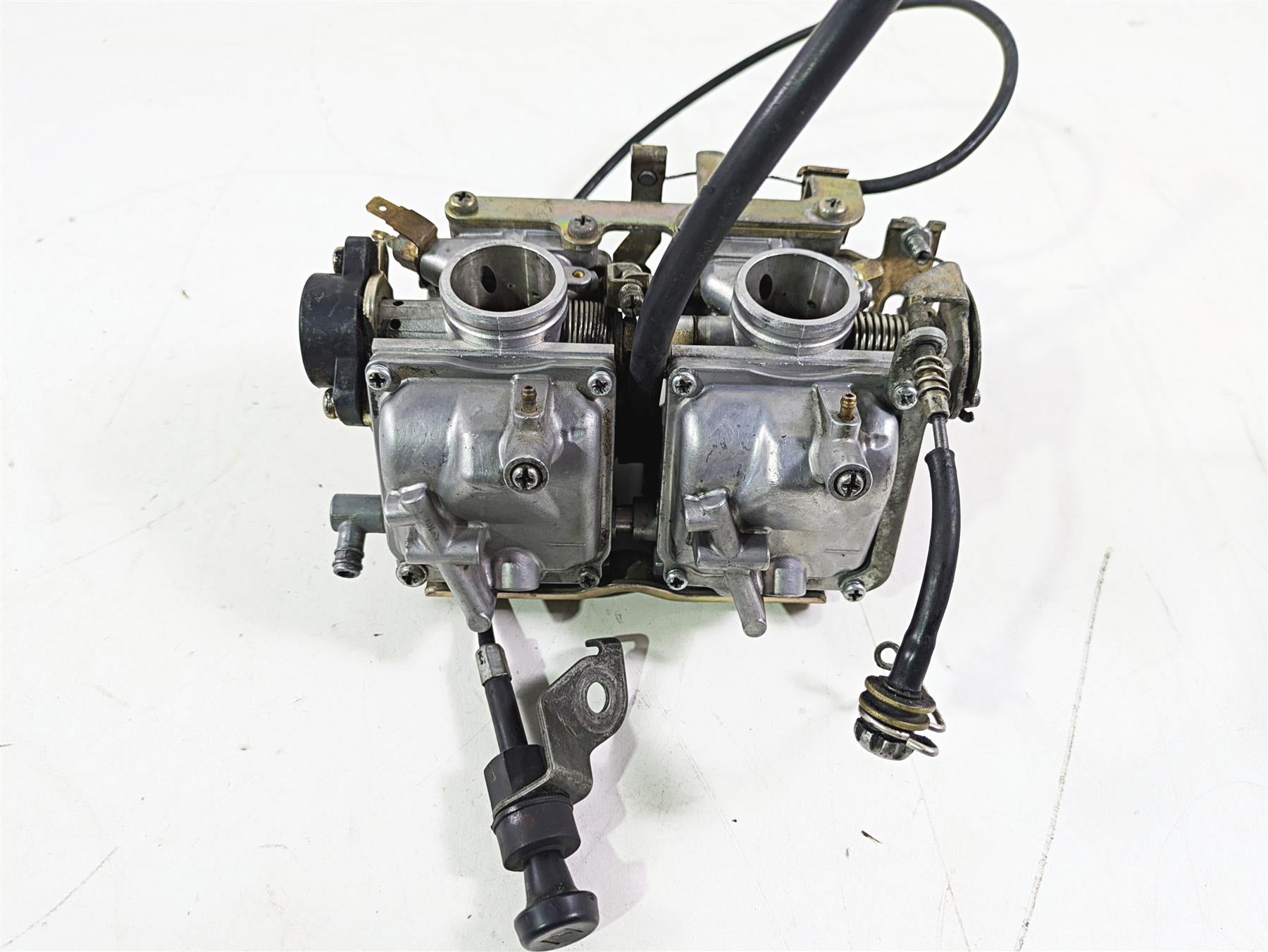 2005 Yamaha XVS650 V-Star Mikuni Clean Carburetor Carb Set 5BN-14900-40-00 {{ shop.shopifyCountryName }} - Mototech271