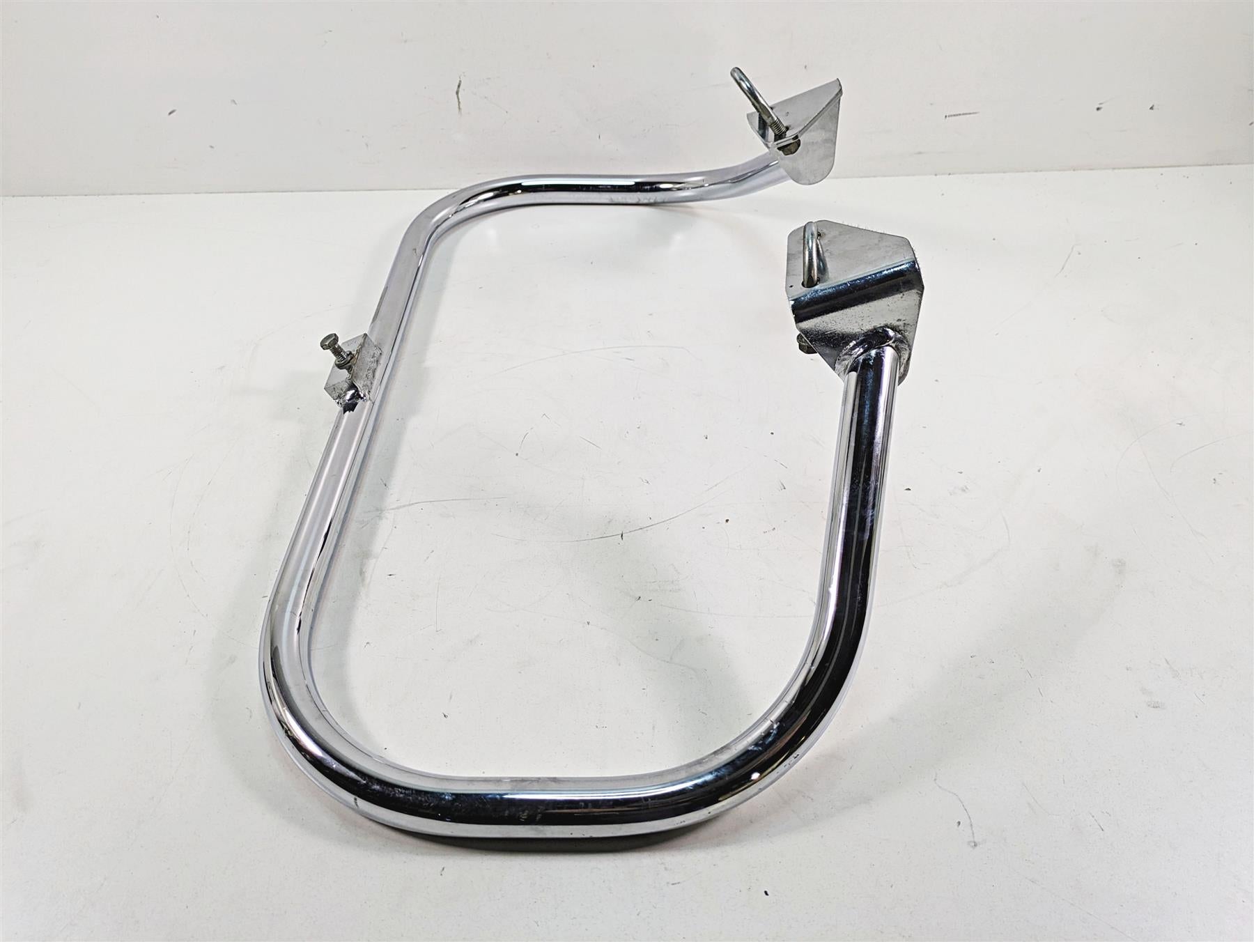 2012 Harley FLD Dyna Switchback Side Engine Chrome Crash Guard Bar 49010-06 {{ shop.shopifyCountryName }} - Mototech271
