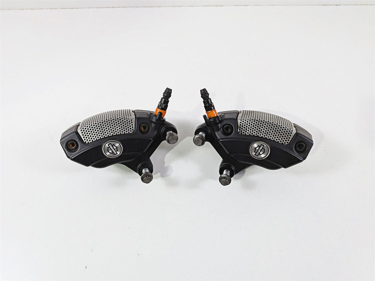 2016 Harley Touring FLHX Street Glide Brembo Front Brake Caliper Set 43027-08 {{ shop.shopifyCountryName }} - Mototech271
