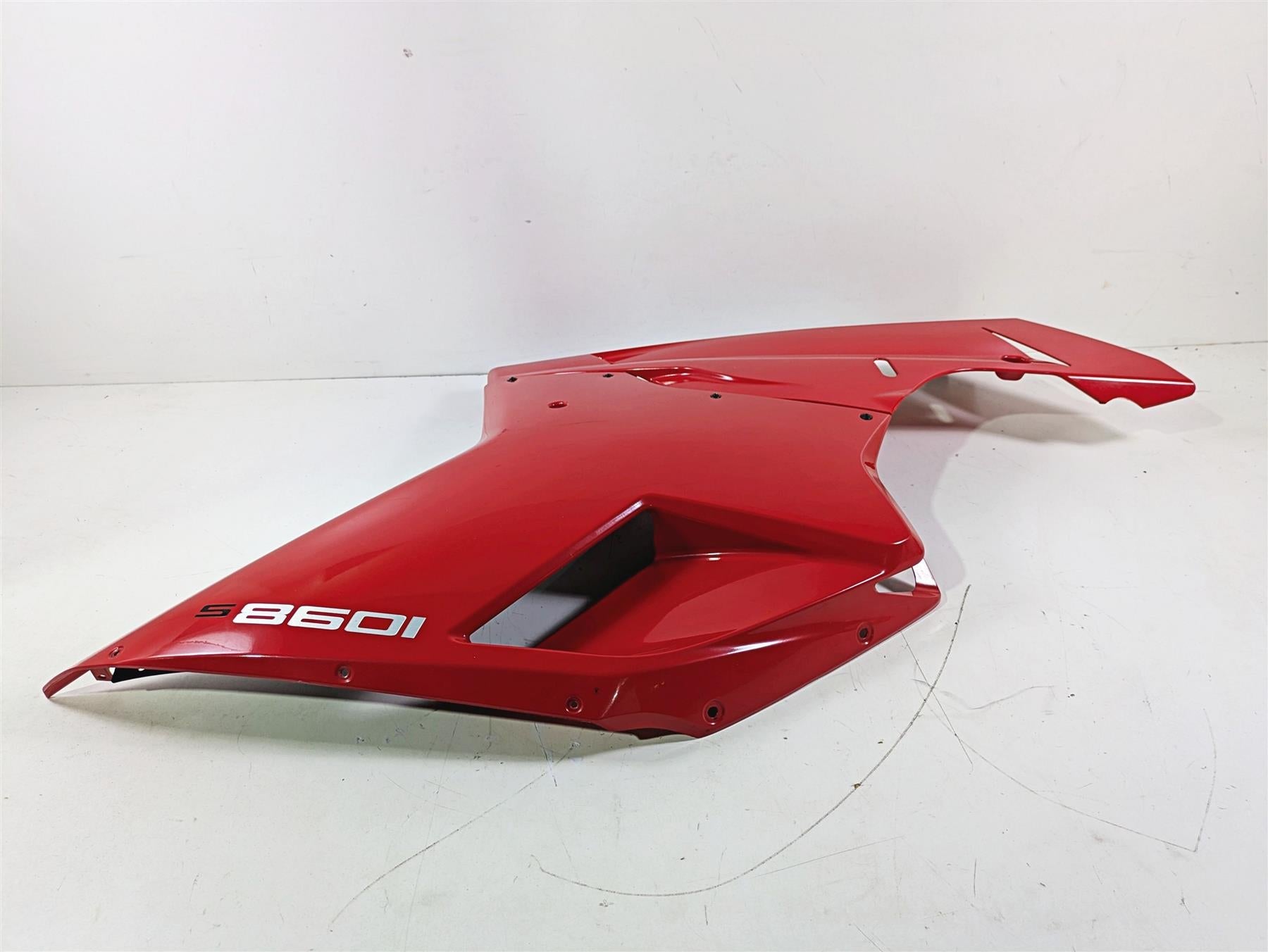 2008 Ducati SBK 1098 S Upper Lower Right Side Fairing Cover Cowl Set 48012392A {{ shop.shopifyCountryName }} - Mototech271