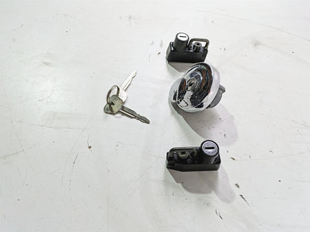 2004 Yamaha XVZ1300 Royal Star Gas Cap Helmet Locl & Key Set {{ shop.shopifyCountryName }} - Mototech271