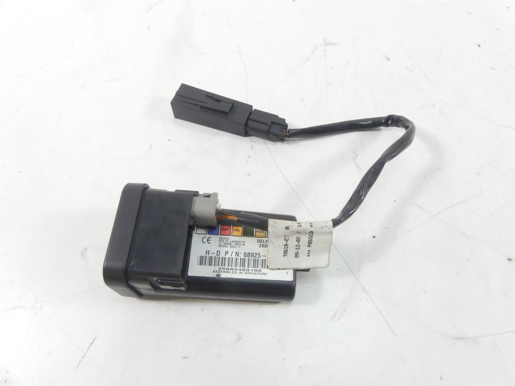 2009 Harley FXDF Dyna Fat Bob Tssm Turn Signal Security Module -Read 68925-07 | Mototech271