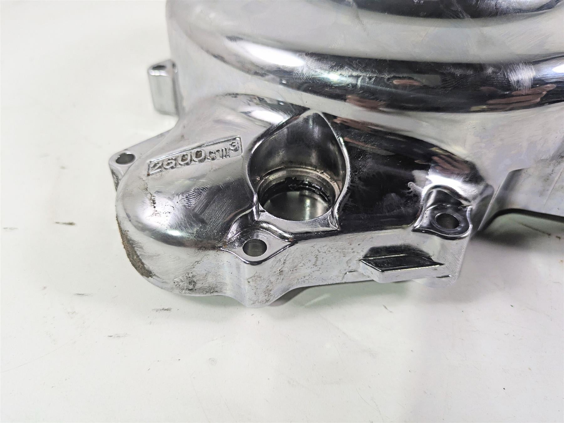 2006 Yamaha XVS650 V-Star Classic Chrome Engine Cover & Stator 4TR-15411-00-00 {{ shop.shopifyCountryName }} - Mototech271