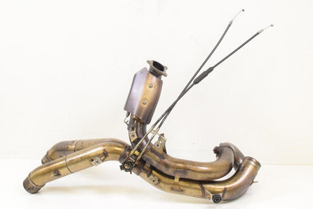 2009 Ducati Superbike 1198 STOCK Exhaust Pipe Header SET 57012631A {{ shop.shopifyCountryName }} - Mototech271