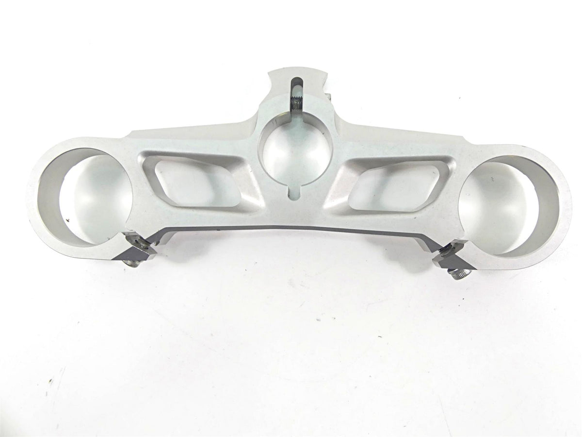2012 Ducati Panigale 1199S Upper Triple Tree Steering Clamp 34130881A {{ shop.shopifyCountryName }} - Mototech271