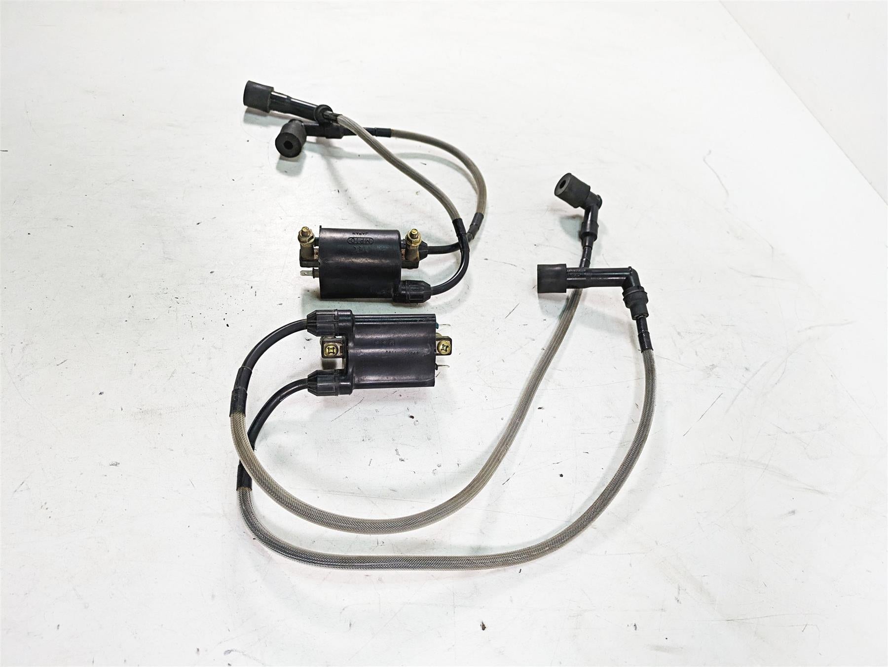 1997 Kawasaki VN1500 Vulcan Ignition Coil Wires Plug Set 21121-1154 21121-1155 {{ shop.shopifyCountryName }} - Mototech271