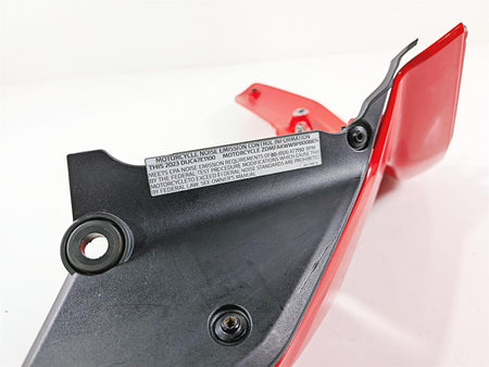 2023 Ducati Streetfighter V4 Red Left Upper Main Side Cover Fairing 4802D711A-Mototech271