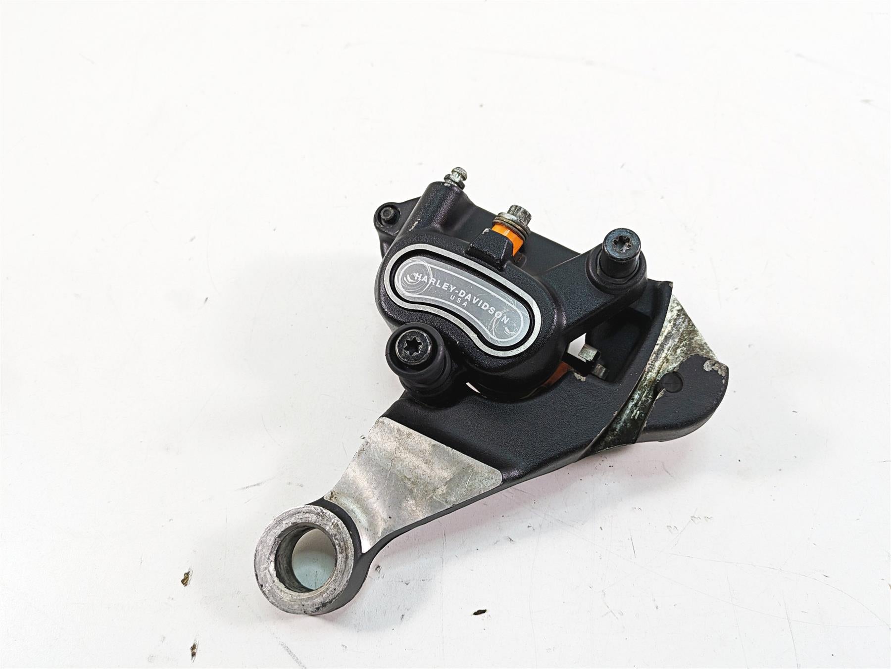 2009 Harley Softail FLSTSB Cross Bones Rear Brake Caliper Bracket 25mm 40908-08 {{ shop.shopifyCountryName }} - Mototech271