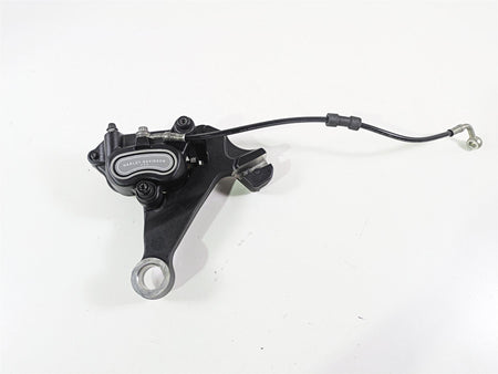 2014 Harley FXDF Dyna Fat Bob Rear Brake Caliper & Bracket 40908-08 {{ shop.shopifyCountryName }} - Mototech271
